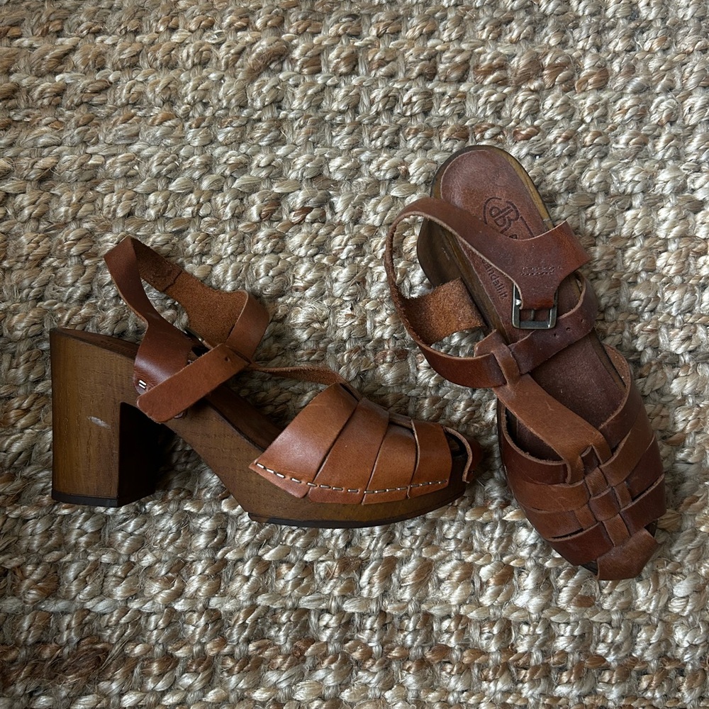 Italian Platform Sandals - Handmade